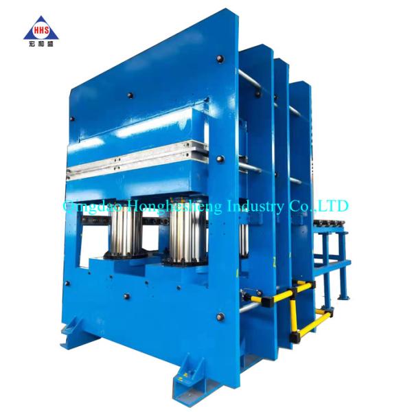160 Ton 800x800mm Tyre Pressure Plate Vulcanizing Press Tile Moulding Machine