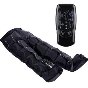 China Cordless Air Compression Leg Massager machine TPU Full Leg 6 Chamber factory