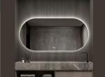 Smart Speaker Bathroom Hotel Full Shower Led Lighted Mirror Wall Hanging