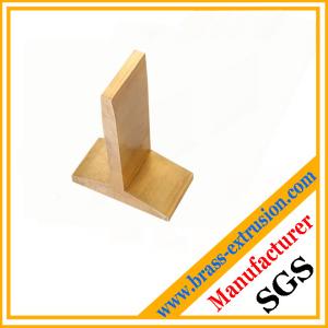 China solid copper alloy sanitary parts extrusion profile section factory