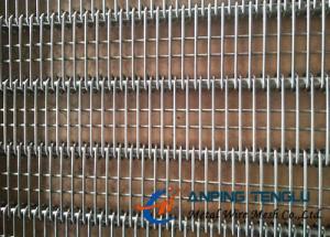 China AISI 1.6mm to 4mm Wire Conveyor Belt Bright Silver factory