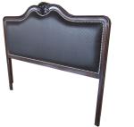 Solid wood frame with upholstery king/queen size wooden headbaord for 5-star
