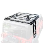 Universal 4x4 Offroad Accessories Jeep Wrangler JL Roof Rack Mounted Side Ladder