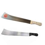 48PCS Wood Handle Sugar Cane Knife Machete OBM 18 Inch Rust Proof
