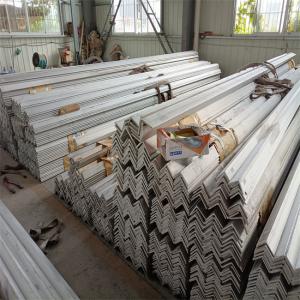China ASME 304 2B Hot Rolled Inox Angle Bar White Pickled Surface factory