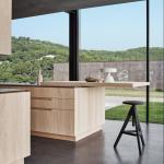 Ready To Assemble Wood Grain Kitchen Cabinet Luxury Kitchen Furniture Sets For