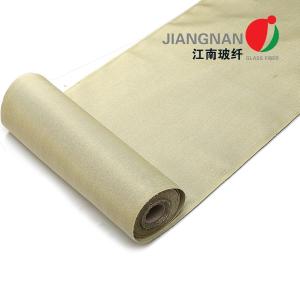China HT800 High Temperature Heat Resistant Fabric Fiberglass Cloth Pipe Lagging factory