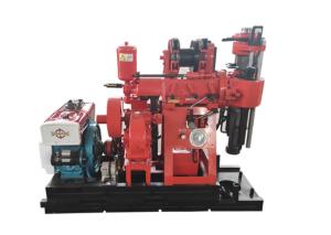 China 22 Horse Power Soil Testing Drilling Rig 300mm Hole Diameters Mobile Hydraulic Borehole factory