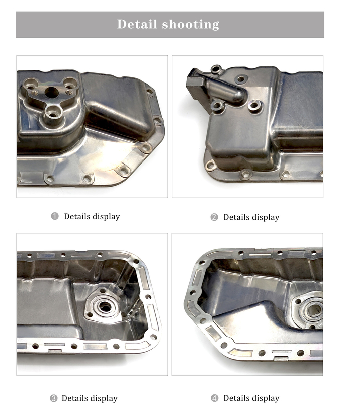 High Performance Engine Parts Oil Cooler Cover For ISUZU 6QA1