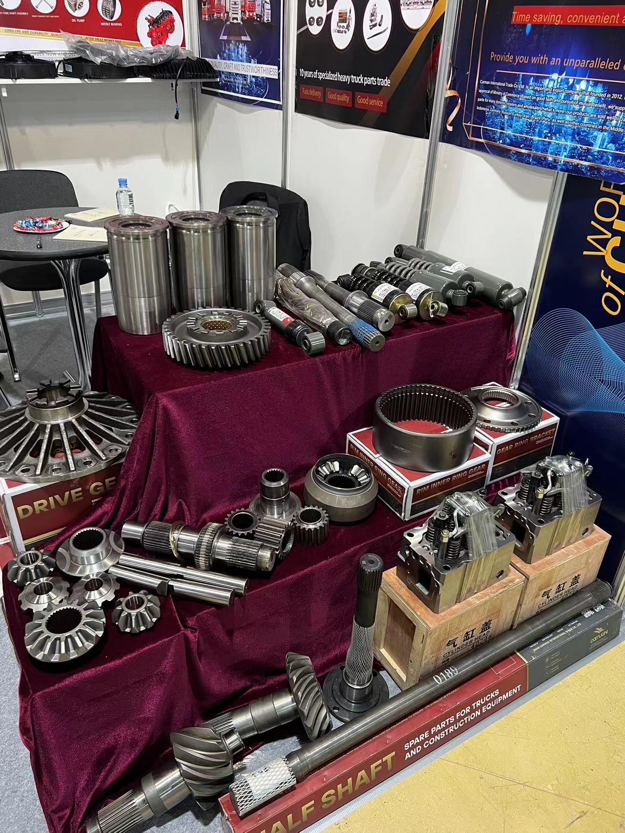 Sinotruk Howo SITRAK ZF Truck Gearbox Long Pump Shaft with Steel Material and Fast Shipping
