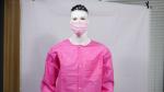 Disposable Nonwoven Waterproof blood proof SMS Spunlance Lab Jacket