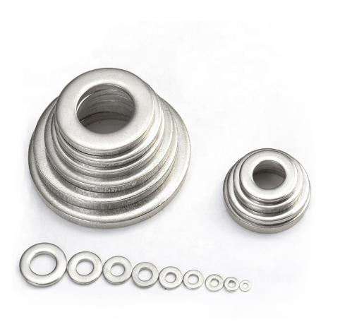 Heavy Industry M5 M6 M8 M10 Stainless Steel 304 316 DIN125 Flat Washer with GB Standard Plain