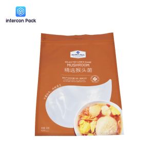 Custom Designed Three Side Sealed Zipper Bag Food Grade Resealable Plastic Bag