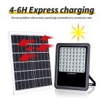 100 W 150 W 200 W LED Solar Outdoor Flood Lights Ground Mounted Projector Light
