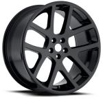 OEM Dodge Replica Wheels Trucks SRT Black Rims 2223 22x10 24x10