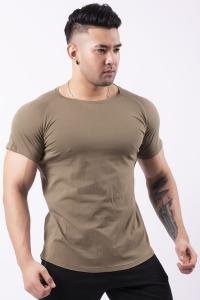 China Fashion Men Cotton T Shirts Outdoor Training Customized Material factory