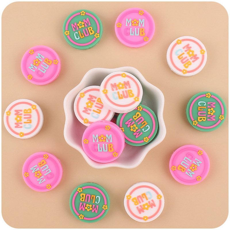 Jewelry Making Bracelets Diy Pacifier Chain Accessories Mom Club for Baby Dining 1pcs
