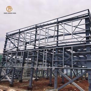 China Prefab Steel Warehouse Building - Metal Structure Warehouse with Steel Frame Construction &amp; Customizable Design factory