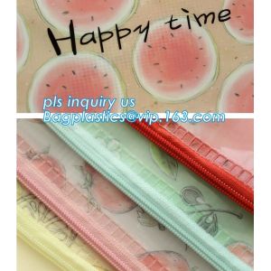 Zipper Bag Warmter Office Document Cash Coin Stationery Storage Mesh File Bags