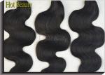 Natural Black Extension Brazilian Hair Virgin , Very Pure Hair For Afro