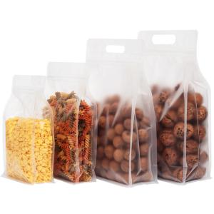 China 200g Bread Packaging Bags Clear Stand Up Resealable Zipper Pouches Anti Oxidation factory