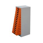 15 Drawers Metal Storage Knock Down Steel Drawer Filing Cabinet