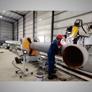 China Open Headstock Pipe Spool Welding Station High Efficiency Pipe Welding System factory