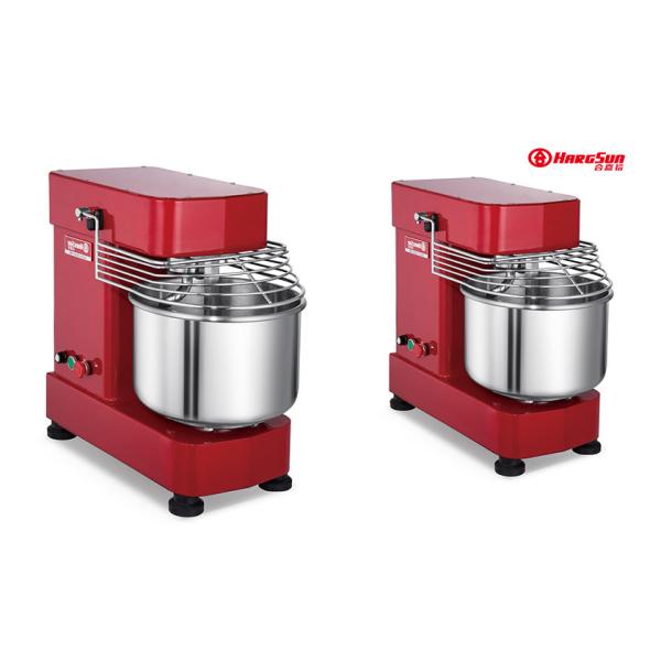 China HARGSUN Commercial Pizza Dough Machine / 10 Lite Small Spiral Dough Mixer 5kg factory