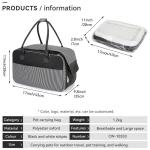 Airline Approved Breathable Mesh Custom Travel Backpack Puppy Cat Dog Travel Pet