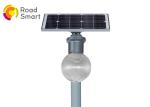 12W Integrated Solar Street Light 3000-6500K For Industrial / Parking Lot