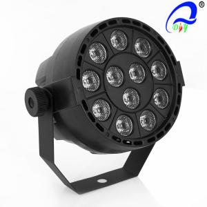 China 12PCS 1W RGBW 3in1 RGB Mini LED Par Light With Black Plastic Body 50 - 60Hz factory