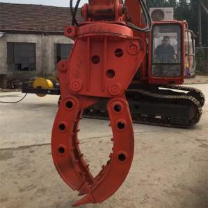 China Custom Automatic Grapple Machine / Automotive Excavator Grapple Recycling Field factory