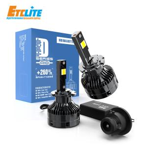 China 10000 Lumen LED Canbus Decoder 70W D4S D5S 6000K Color Temperature factory