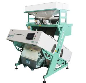 China 2 Chutes Mini Color Sorter Machinery Cashew Sorting Machine Manufacturer factory