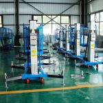 Indoor Electric Hydraulic Scissor Lift Flexible Design for High Operating