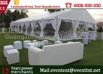 Luxury Wedding Party Tent event marquee With Hard ABS wall / Glass Wall Easy
