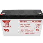 YUASA NP12-6 VRLA Sealed Lead Acid Battery 6V 12Ah AGM UPS Batteries for Power