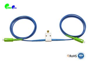 China Optical Fiber Attenuator Precision Polishing Inline Fully Compatible With SC APC Connect 2.0mm Blue Cable factory