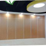 Classroom Soundproof Folding Partition Walls , American Style Acoustic Movable