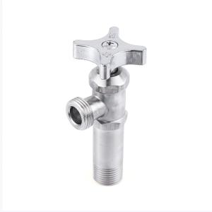 China Heavy Duty Half Inch Angle Stop Valve Nominal 5/8&quot; OD Under Sink factory
