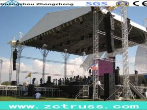 China Wholesale Aluminum Alloy Truss Project With White Roof factory