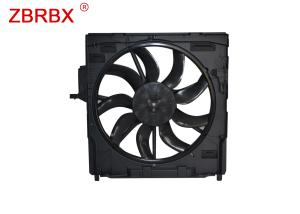 China Firm Frame Brushless Automotive Cooling Fan For BMW Car Steady Operation factory