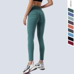 220gsm Yoga Workout Leggings Naked Skin Tie Dye Gym Tights With Pockets