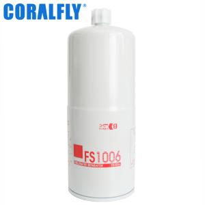 China CORALFLY Fs1006 Truck Excavator Fuel Water Separator Filter CORALFLY Filter factory