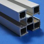 40 X 40 Industrial Aluminum Profile Angle Aluminum Airfoil Extrusion