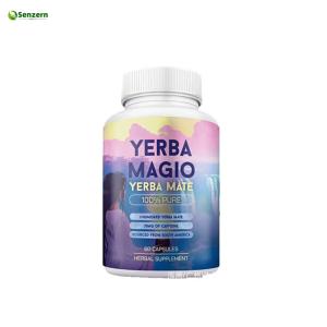 60pcs Yerba Mate Tea Capsules Boost Metabolism Refreshes The Mind Relieves
