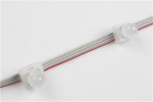 China Square 12mm Pixel LED Addressable 0.3W DC12V 160 Degree LED Pixel Module Light factory