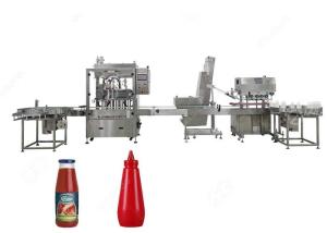 China Small Scale Tomato Sauce Filling Line Tomato Paste Filling Machine factory