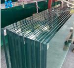 Double Glazed Laminated Glass Sheets 30mm Silk Screen Tempered Glass For Railing