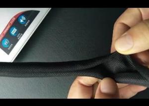 China Expandable PET Nylon Automotive Wire Sleeve With Custom Logo Printing factory